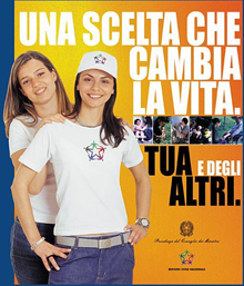 log servizio civile